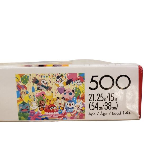 Pokemon Pikachu Birthday Party Puzzle 500 Pieces Buffalo Puzzle Pokemon Poster - Picture 12 of 15